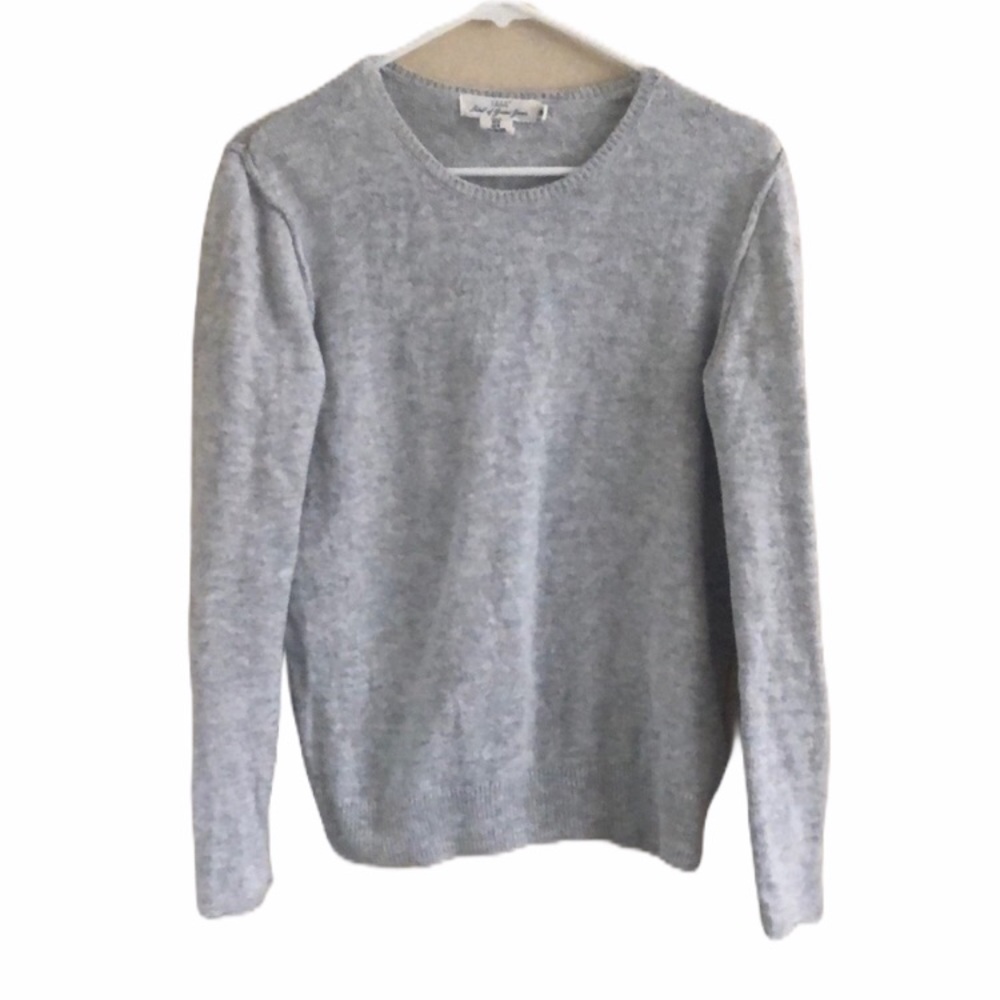 H&M L.O.G.G. Heathered Gray Sweater size medium